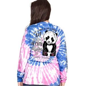Simply Southern Long Sleeve T-Shirt 
PANDA BEAR